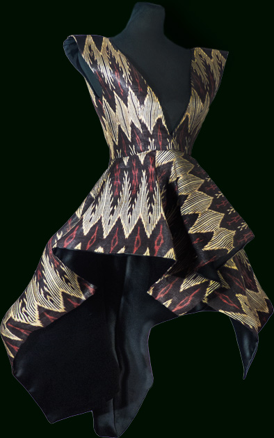 tnalak t'nalak dress handwoven philippines lake sebu dulay lang